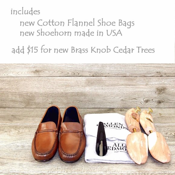 * NEW * $275 Allen Edmonds SUPERSPORT Loafer 8 D Mocha * add $15 new Trees main image 10